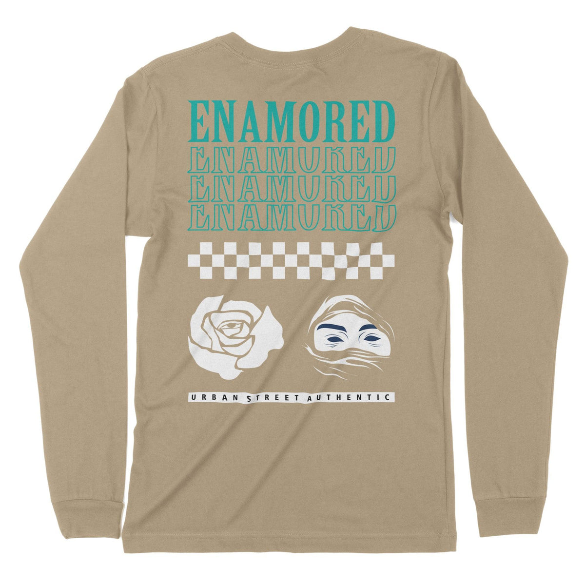 Enamored | Back Print | Long-Sleeve T-Shirt | Premium Quality Streetwe Chroma Clothing