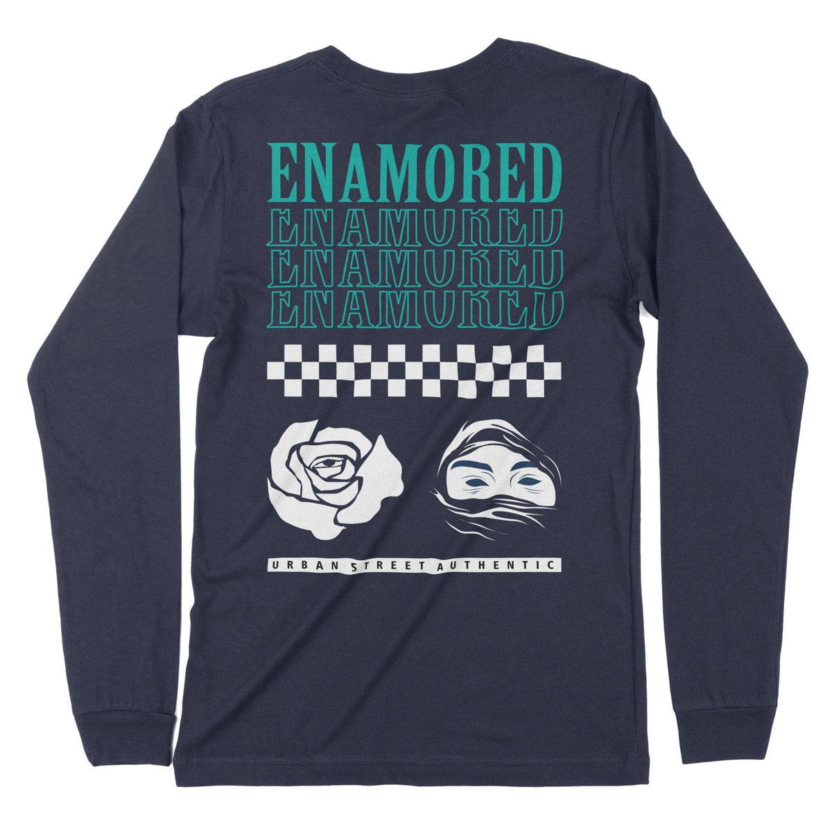 Enamored | Back Print | Long-Sleeve T-Shirt | Premium Quality Streetwe Chroma Clothing