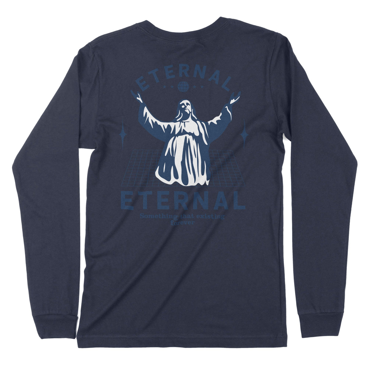 Eternal | Back Print | Long-Sleeve T-Shirt | Premium Quality Streetwea Chroma Clothing