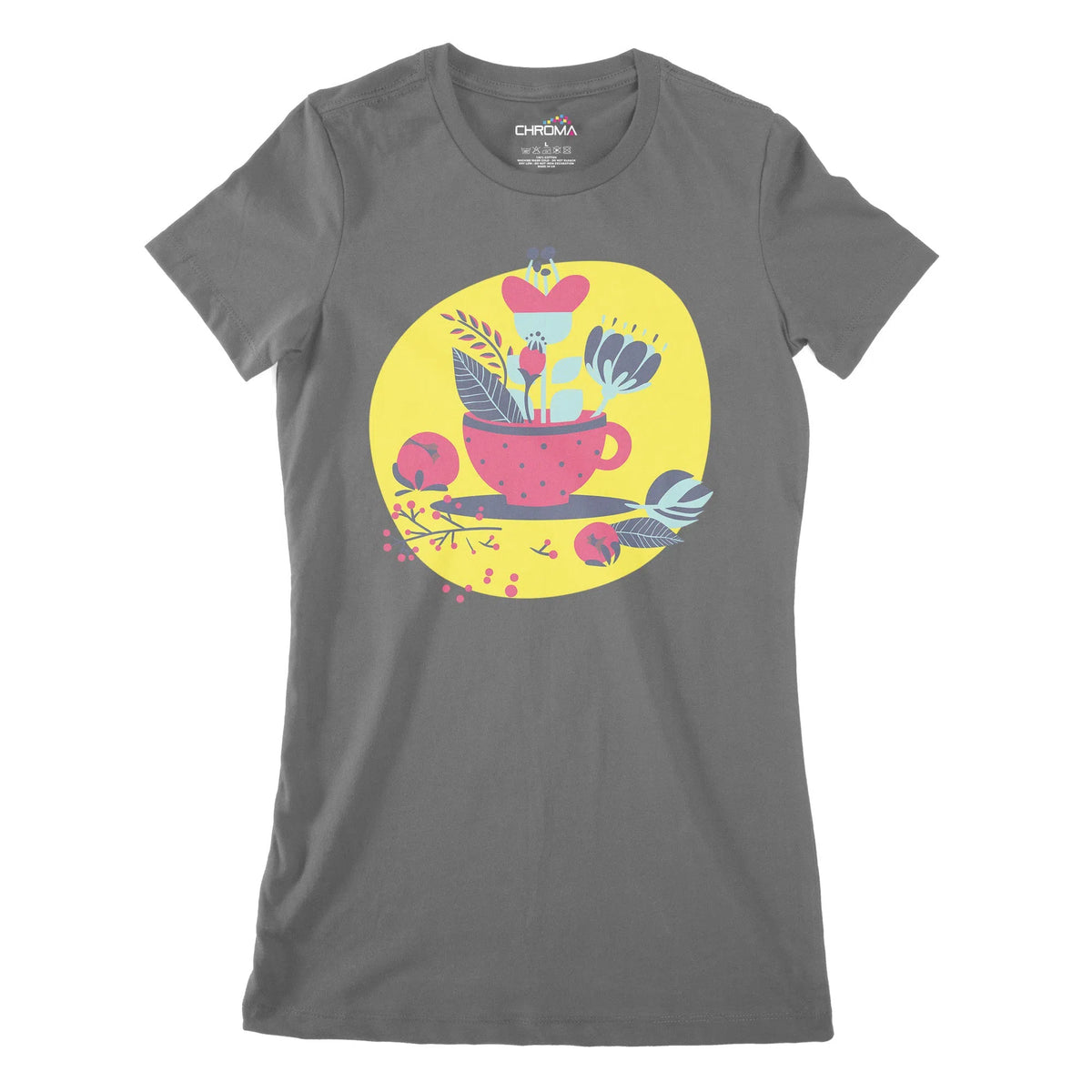 Fanciful Women's Classic Fitted T-Shirt Chroma Clothing