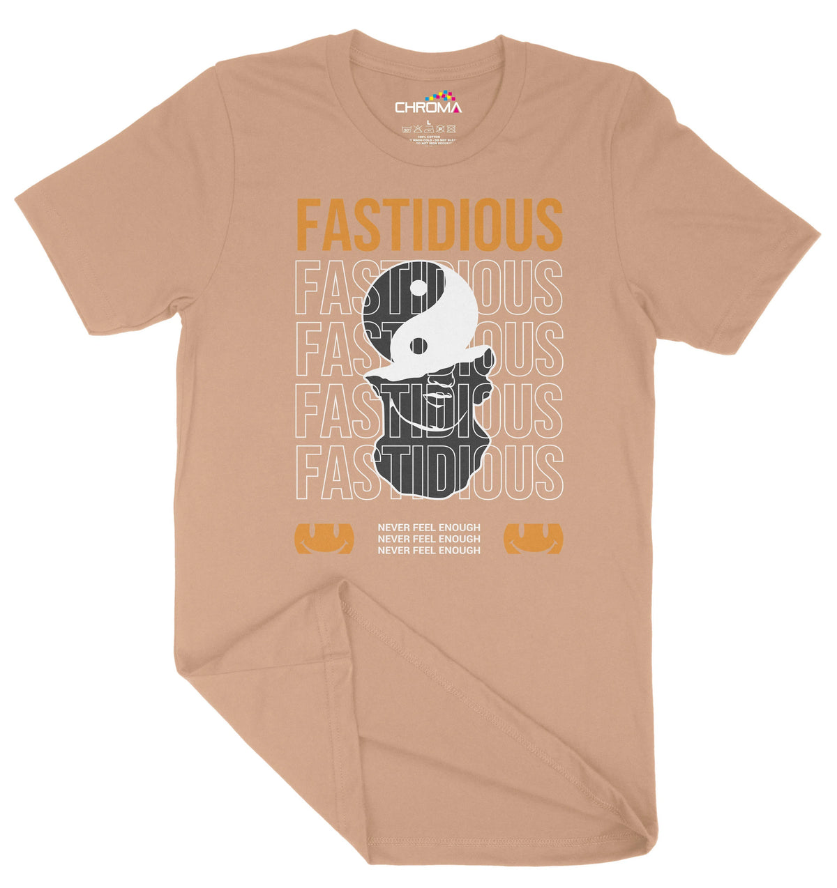 Fastidious Unisex Adult T-Shirt | Premium Quality Streetwear Chroma Clothing