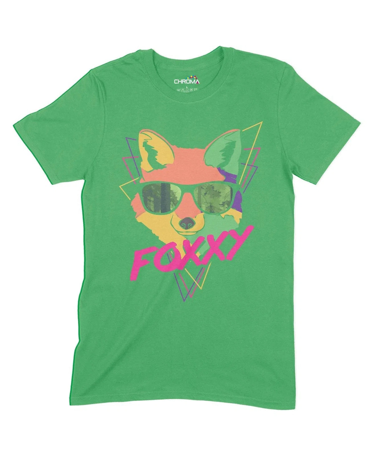 Foxxy Cool Retro Unisex Adult T-Shirt | Premium Quality Streetwear Chroma Clothing