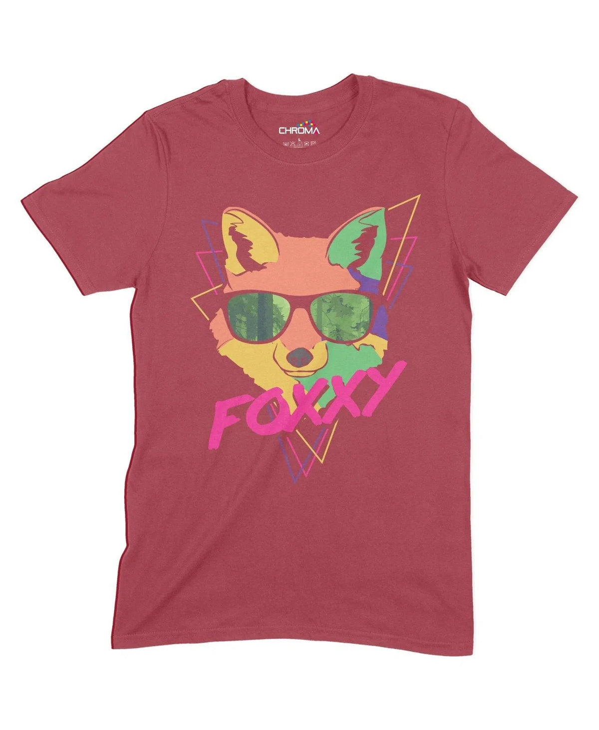 Foxxy Cool Retro Unisex Adult T-Shirt | Premium Quality Streetwear Chroma Clothing