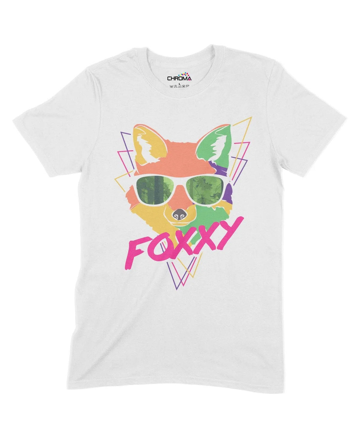 Foxxy Cool Retro Unisex Adult T-Shirt | Premium Quality Streetwear Chroma Clothing