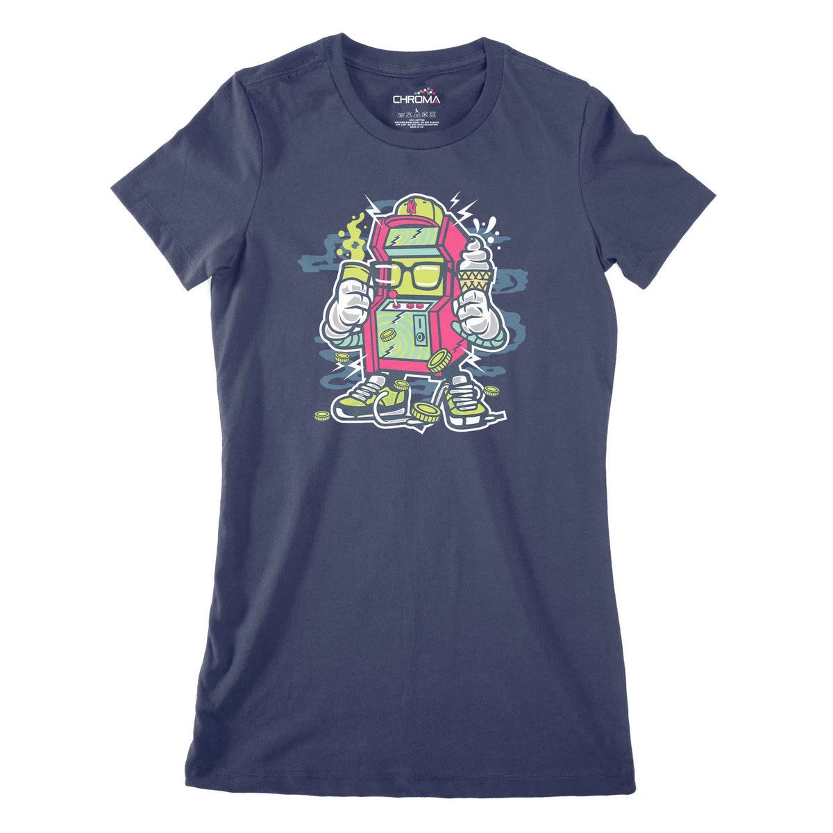 Funky Gamer Women's Classic Fitted T-Shirt | Premium Quality Streetwea Chroma Clothing