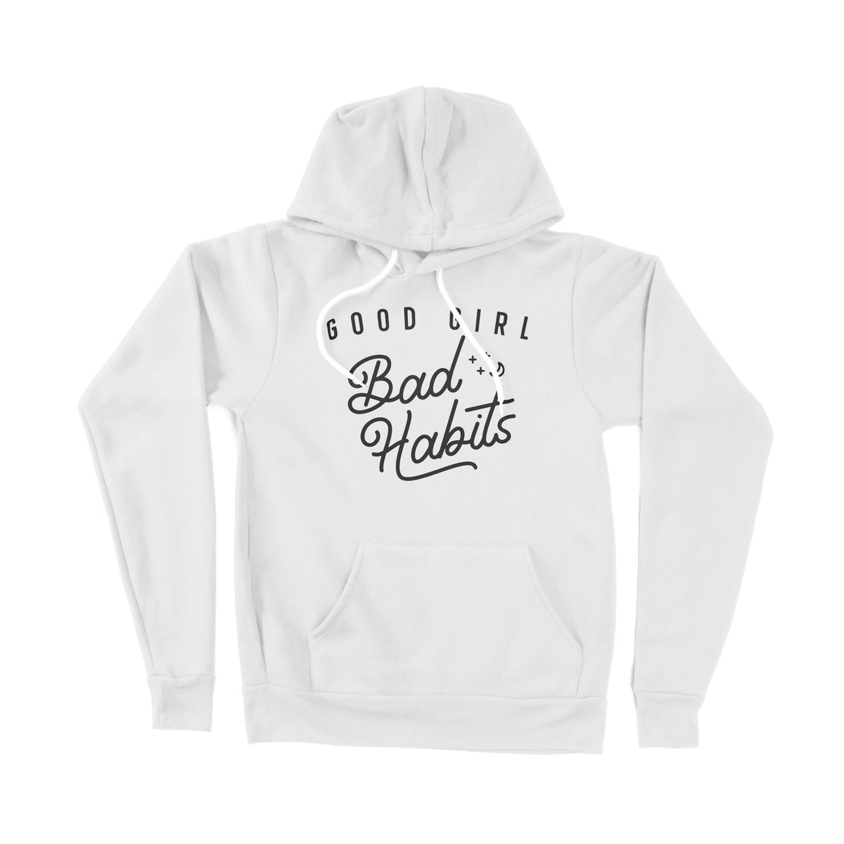 Good Girl Bad Habits Unisex Adult Pullover Hoodie Chroma Clothing