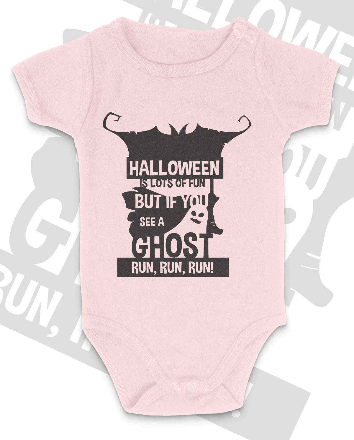 Halloween Is Lots Of Fun Party Baby Grow Chroma Clothing