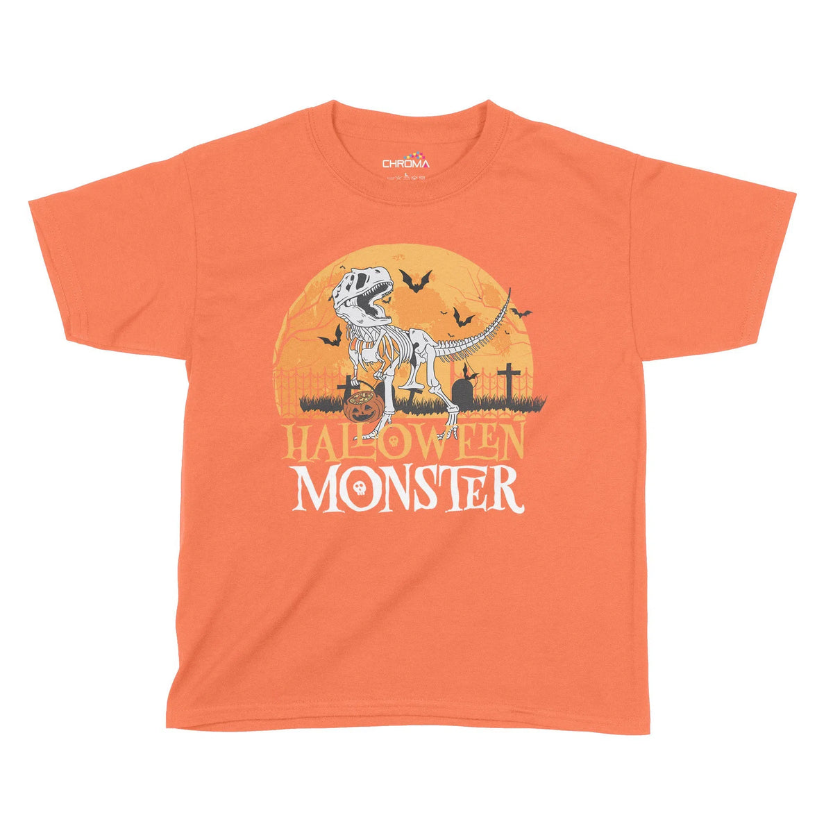 Halloween Monster Kids T-Shirt | Premium Halloween Clothing Chroma Clothing