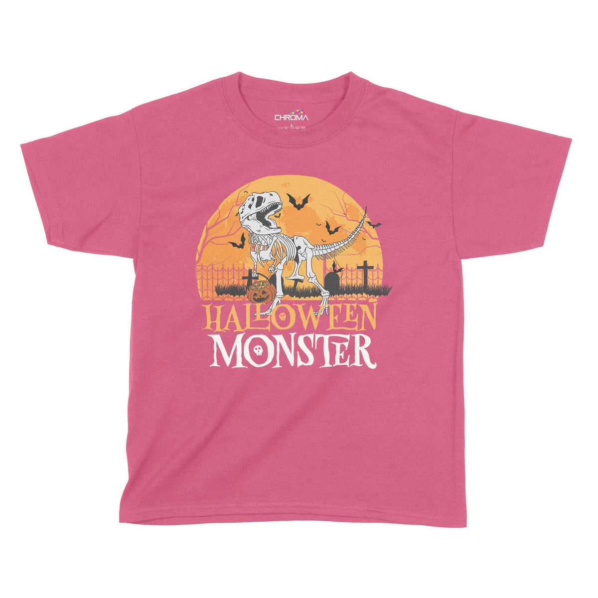 Halloween Monster Kids T-Shirt | Premium Halloween Clothing Chroma Clothing