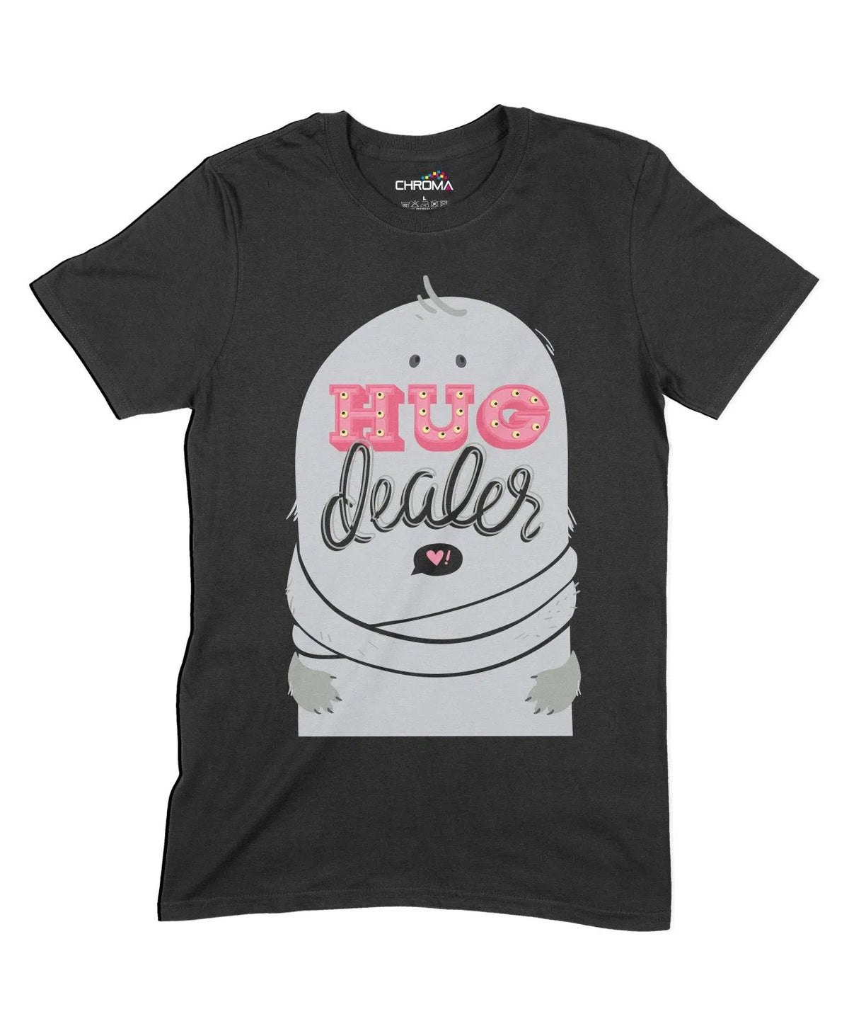 Hug Dealer Unisex Adult T-Shirt Chroma Clothing