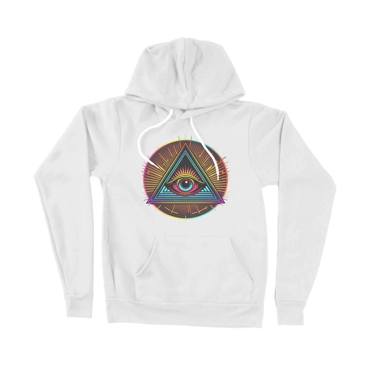 Illuminati The Eye Of God Unisex Adult Pullover Hoodie Chroma Clothing