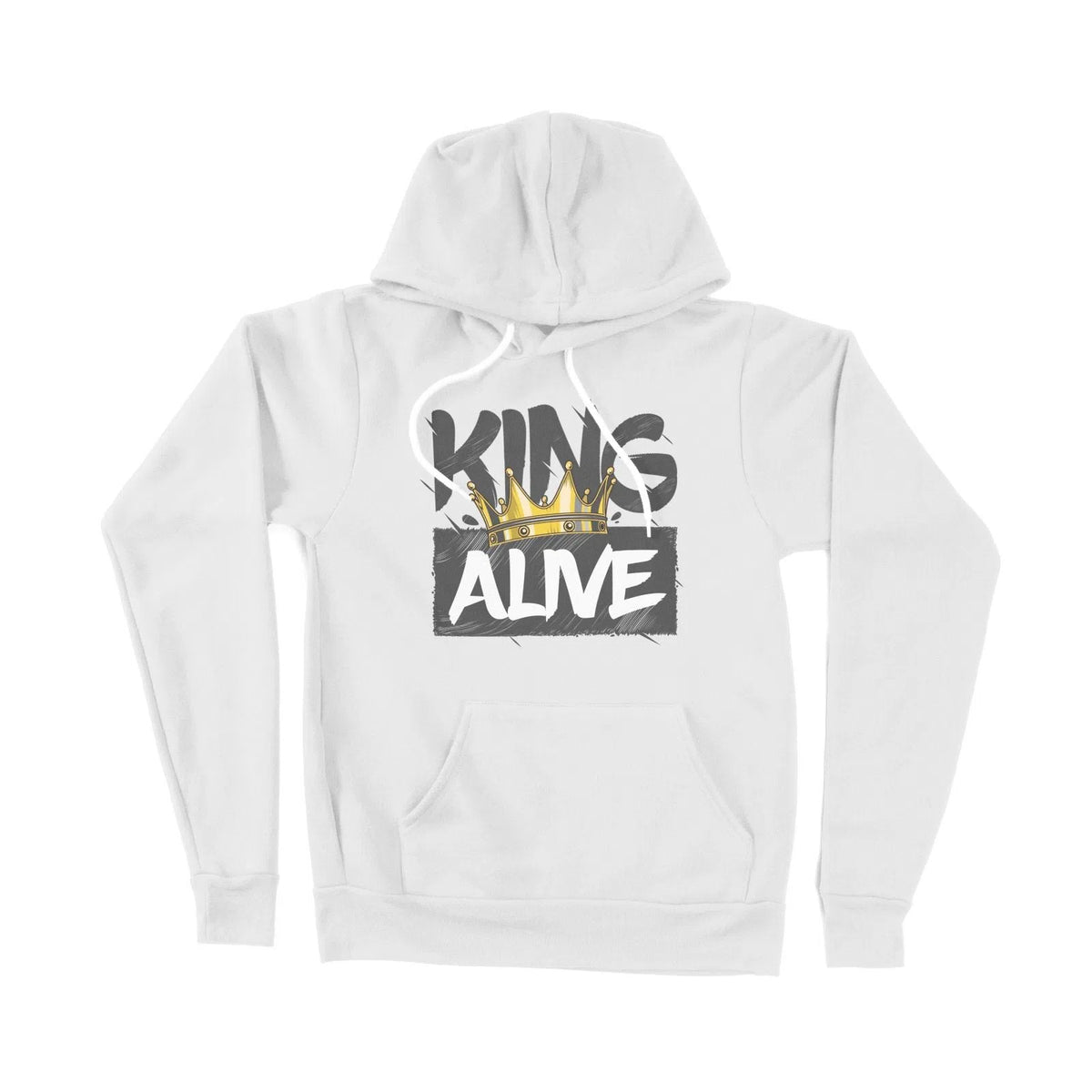 King Alive Positive Fitness Unisex Adult Hoodie - Chroma