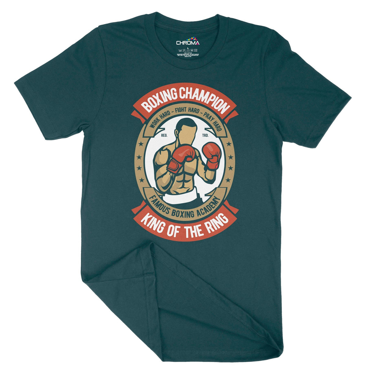 King Of The Ring | Vintage Adult T-Shirt | Classic Vintage Clothing Chroma Clothing