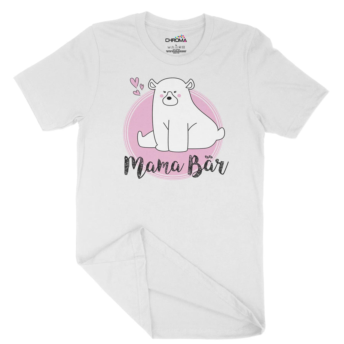 Mama Bear Cute Unisex Adult T-Shirt | Quality Slogan Clothing Chroma Clothing