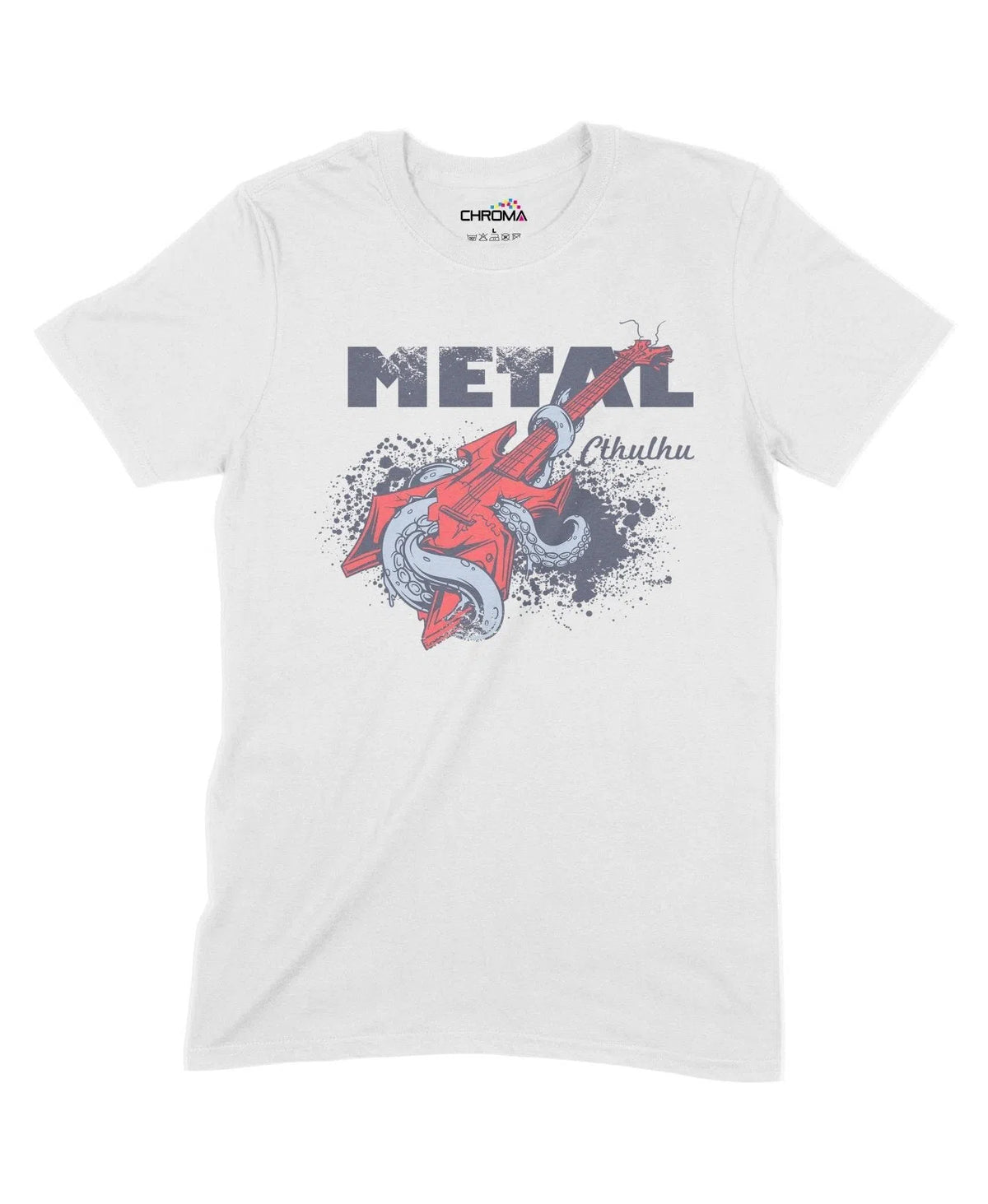 Metal Cthulhu Unisex Adult T-Shirt Chroma Clothing