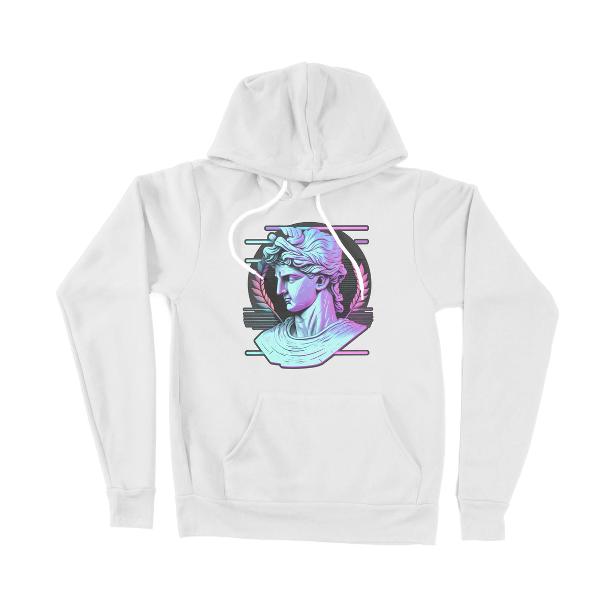 Neon Ancient Man Unisex Adult Pullover Hoodie | Premium Quality Street Chroma Clothing