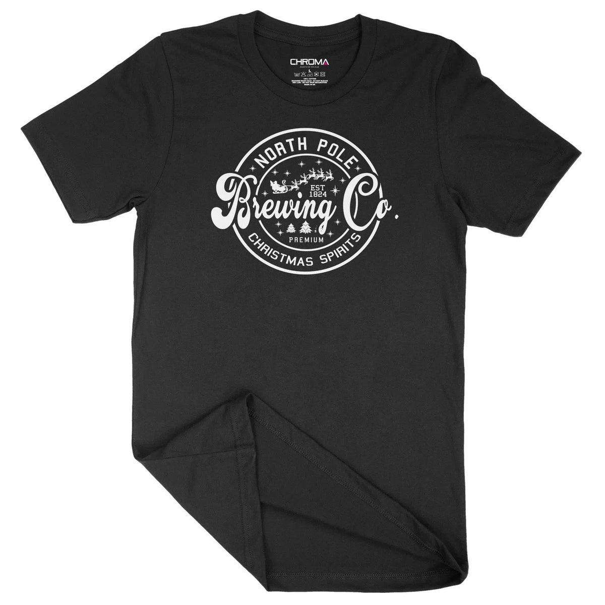 North Pole Brewing Co. | Unisex Christmas T-Shirt Chroma Clothing