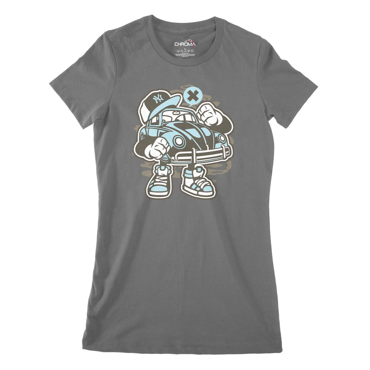 Ny Bug Dude Women's Classic Fitted T-Shirt Chroma Clothing