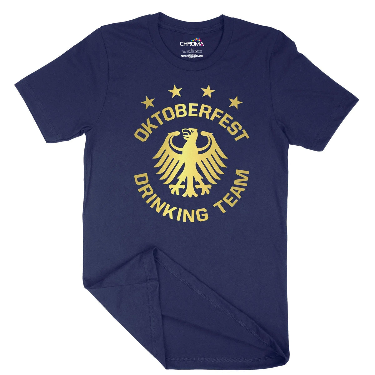 Oktoberfest Drinking Team Unisex Adult T-Shirt | Quality Slogan Clothi Chroma Clothing