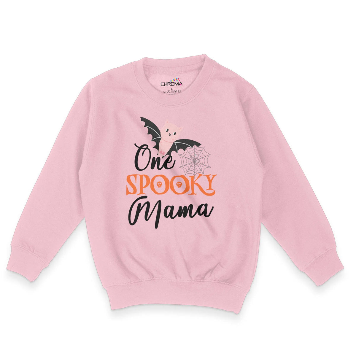 One Spooky Mama Halloween Unisex Youth Sweatshirt | Premium HalloweenChroma Clothing