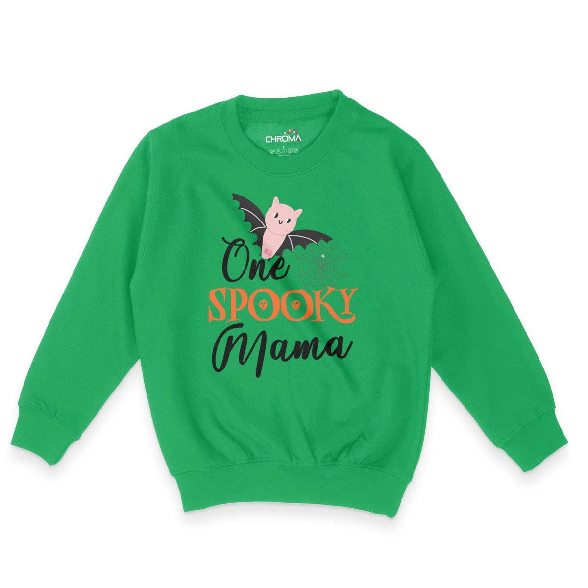 One Spooky Mama Halloween Unisex Youth Sweatshirt | Premium HalloweenChroma Clothing