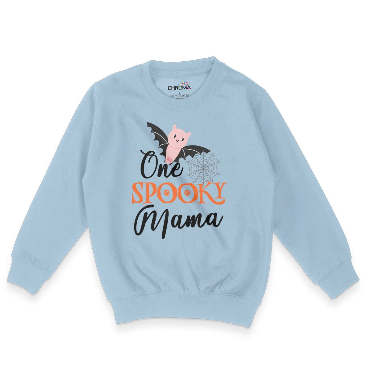 One Spooky Mama Halloween Unisex Youth Sweatshirt | Premium HalloweenChroma Clothing