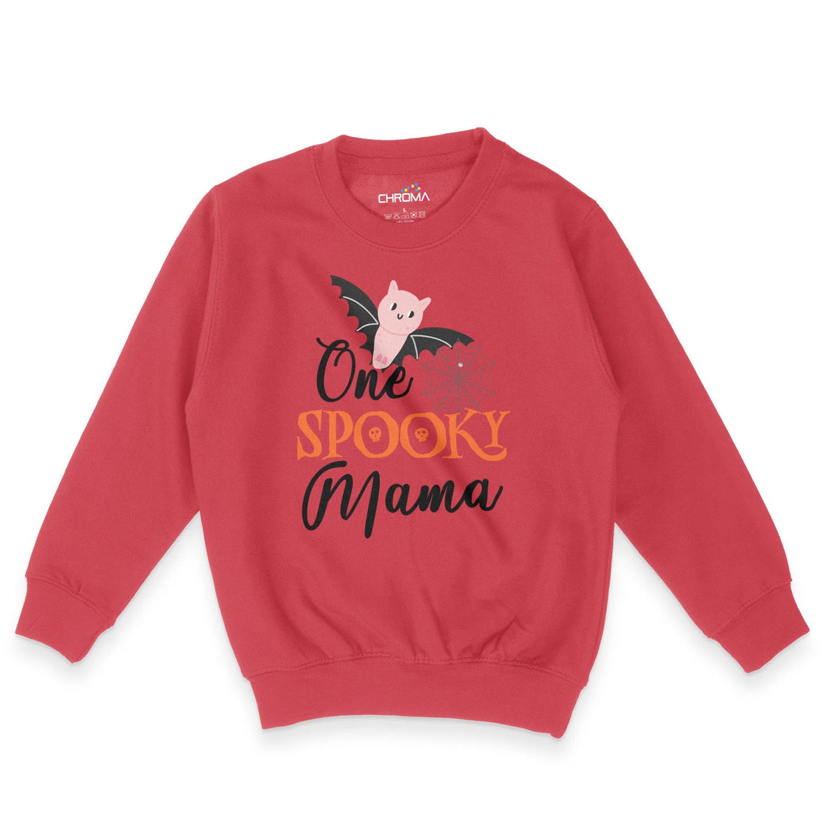 One Spooky Mama Halloween Unisex Youth Sweatshirt | Premium HalloweenChroma Clothing