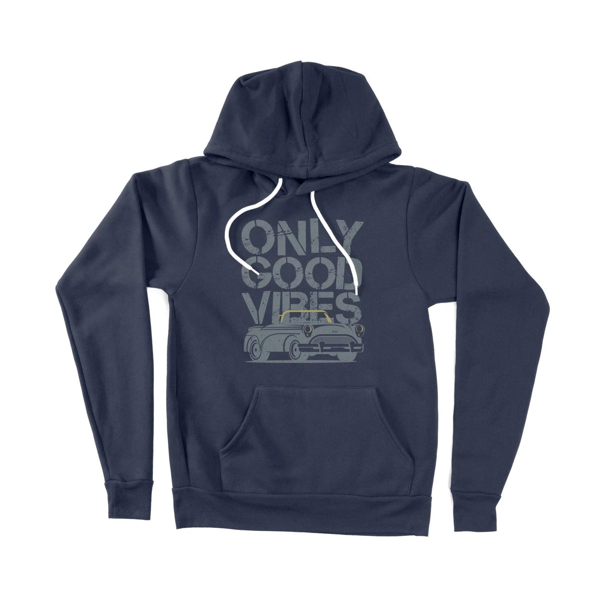 Only Good Vibes Positive Unisex Adult Hoodie Chroma Clothing