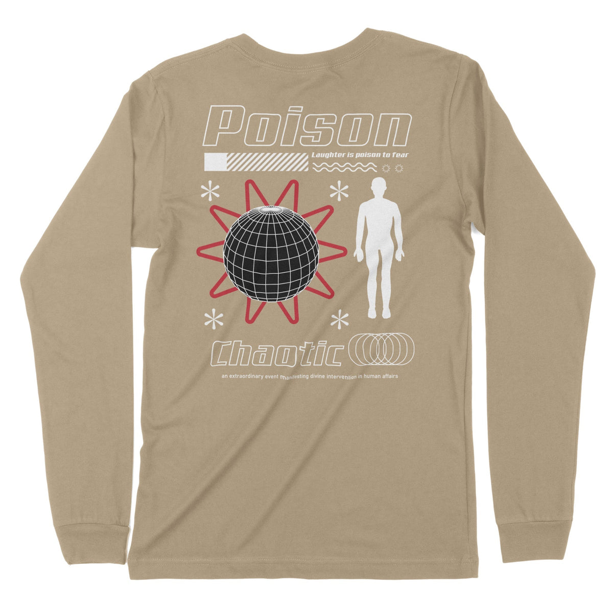 Poison | Back Print | Long-Sleeve T-Shirt | Premium Quality Streetwear Chroma Clothing