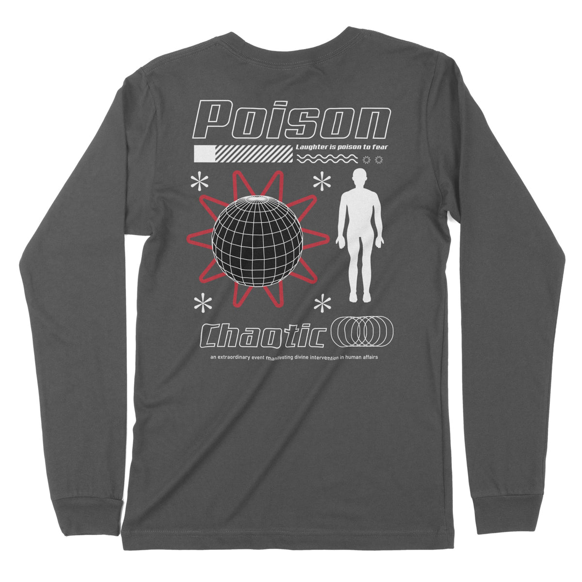 Poison | Back Print | Long-Sleeve T-Shirt | Premium Quality Streetwear Chroma Clothing