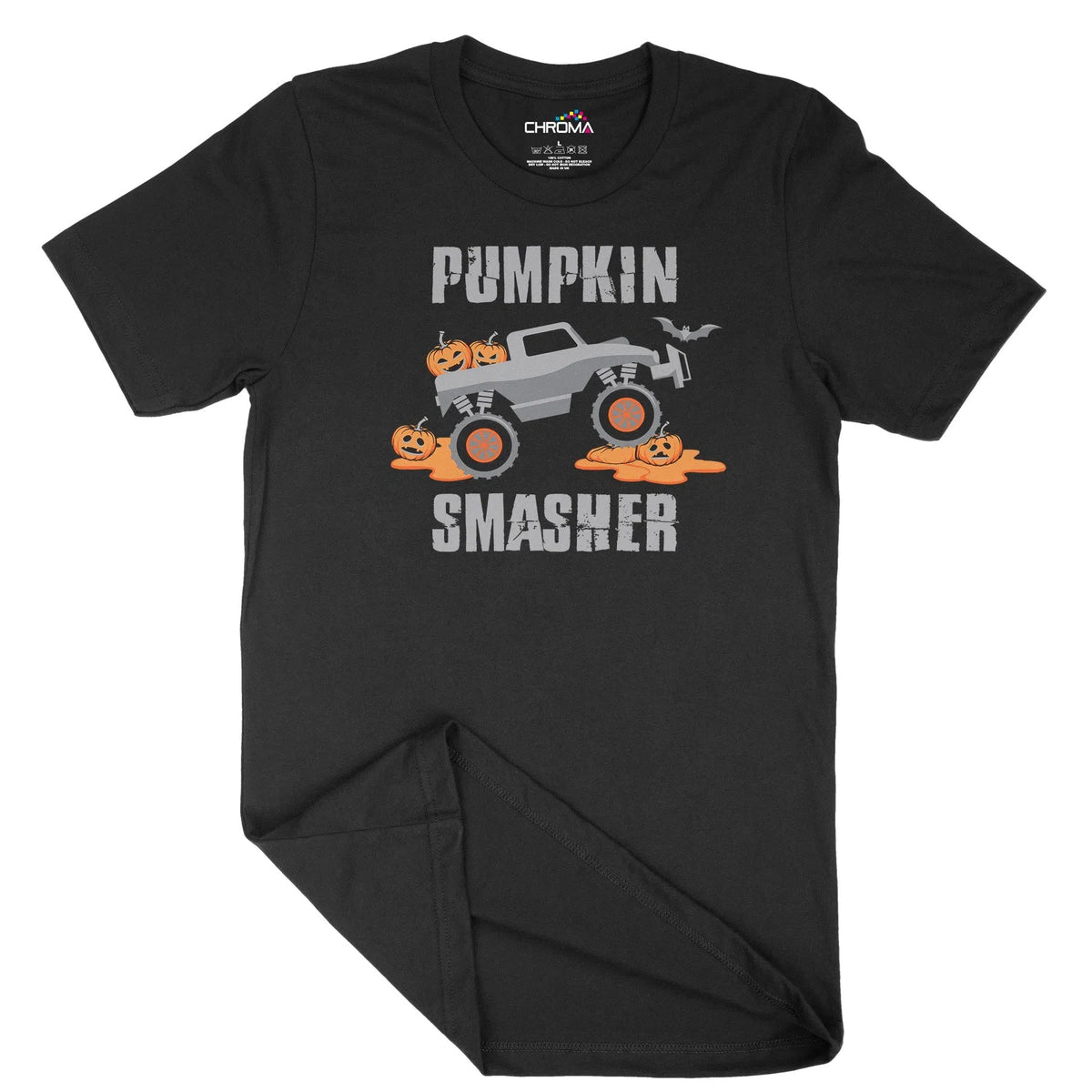 Pumpkin Smasher Halloween Unisex Adult T-Shirt | Premium Halloween Clo Chroma Clothing