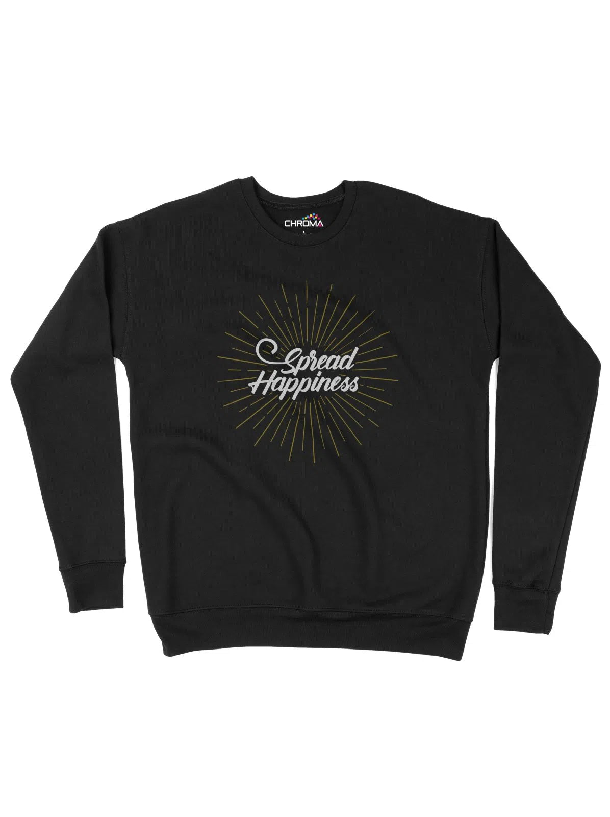 Spread Happiness Unisex Adult Sweatshirt - Chroma