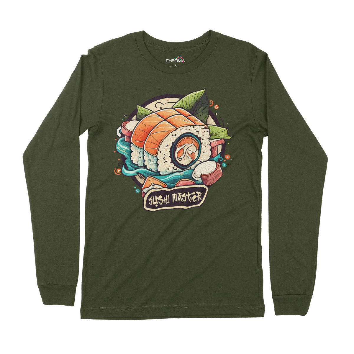 Sushi Master | Long-Sleeve T-Shirt | Premium Quality Streetwear Chroma Clothing