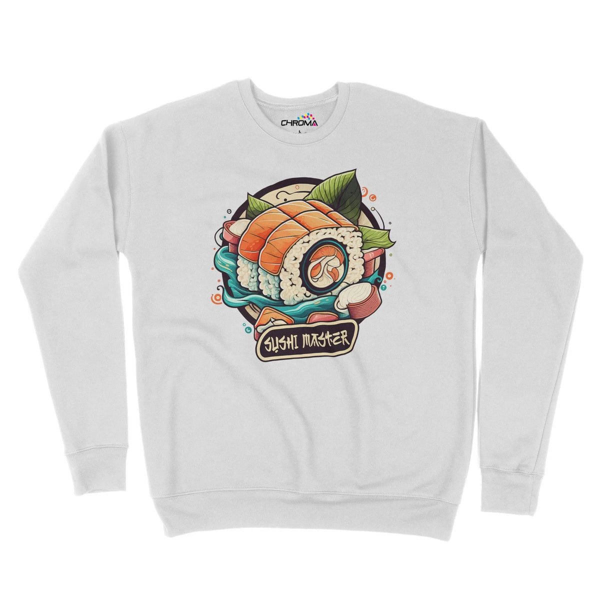Sushi Master Unisex Adult Sweatshirt Chroma Clothing
