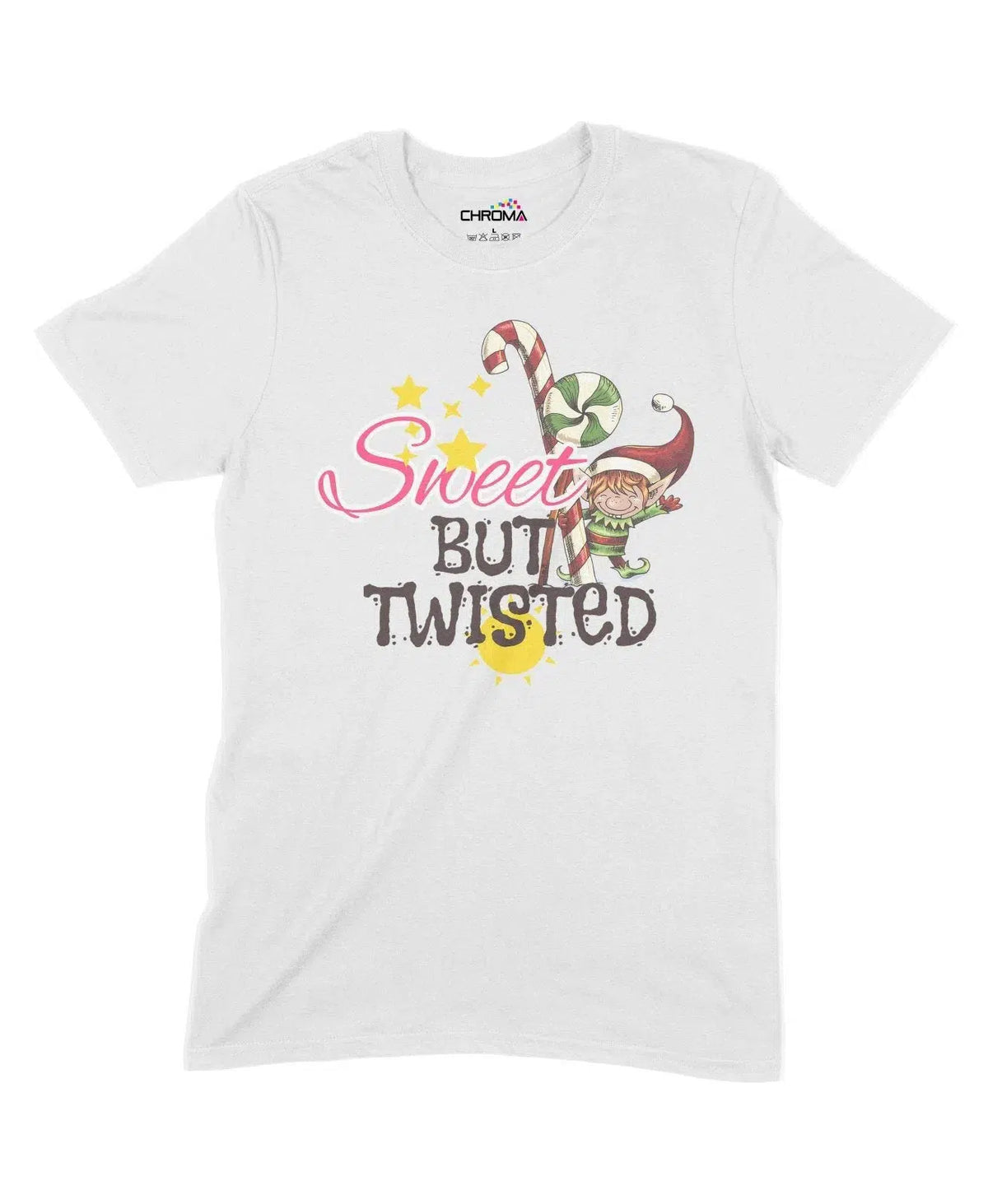 Sweet But Twisted Unisex Adult T-Shirt Chroma Clothing