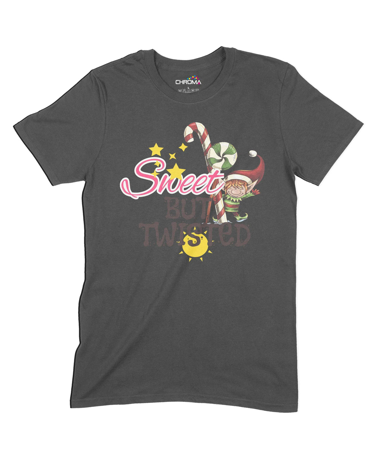 Sweet But Twisted Unisex Adult T-Shirt Chroma Clothing