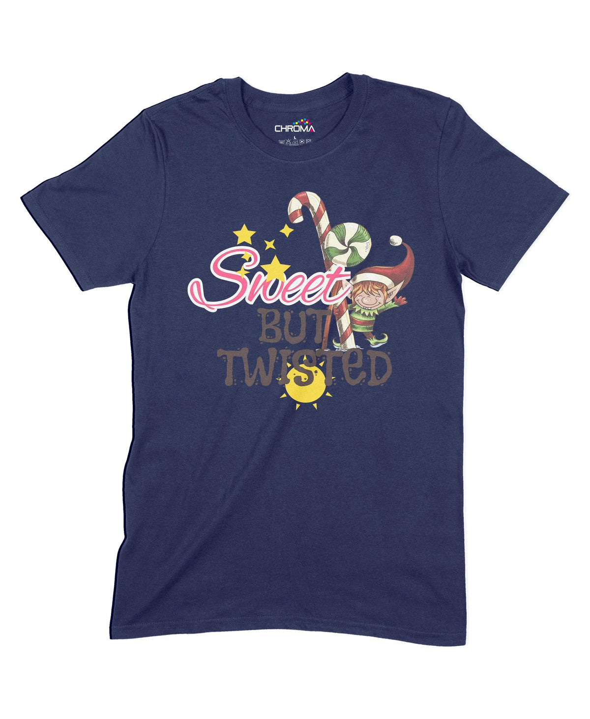 Sweet But Twisted Unisex Adult T-Shirt Chroma Clothing