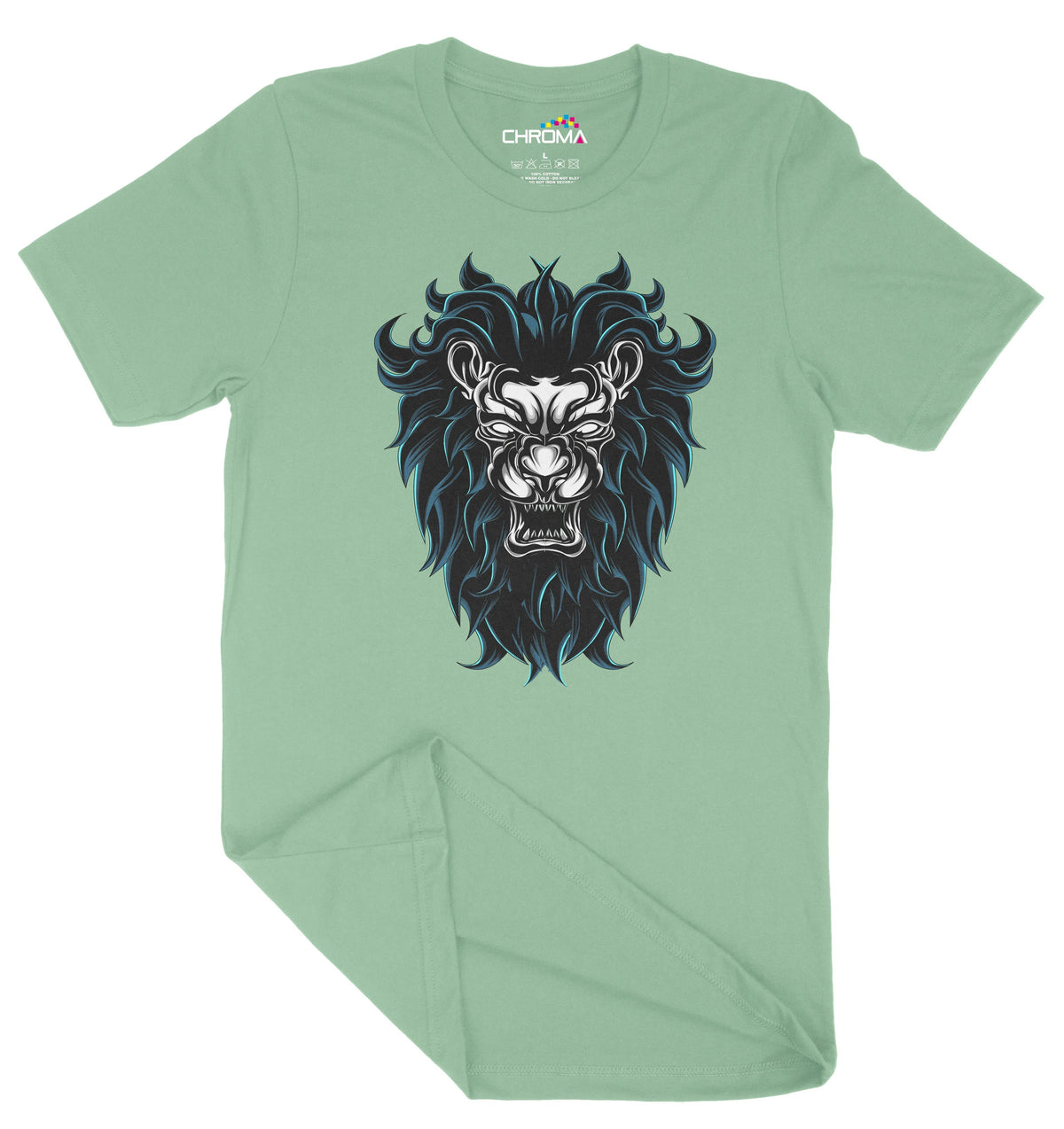 The Lion Head Unisex Adult T-Shirt | Premium Quality Streetwear Chroma Clothing