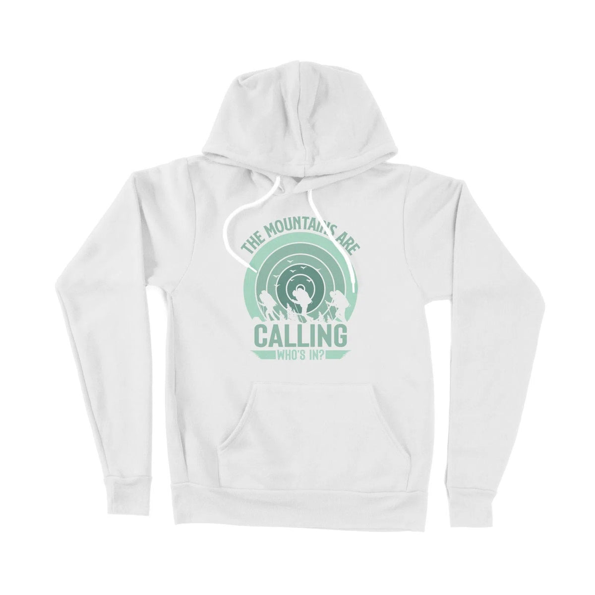 The Mountains Are Calling Adventure Unisex Adult Hoodie Chroma Clothing