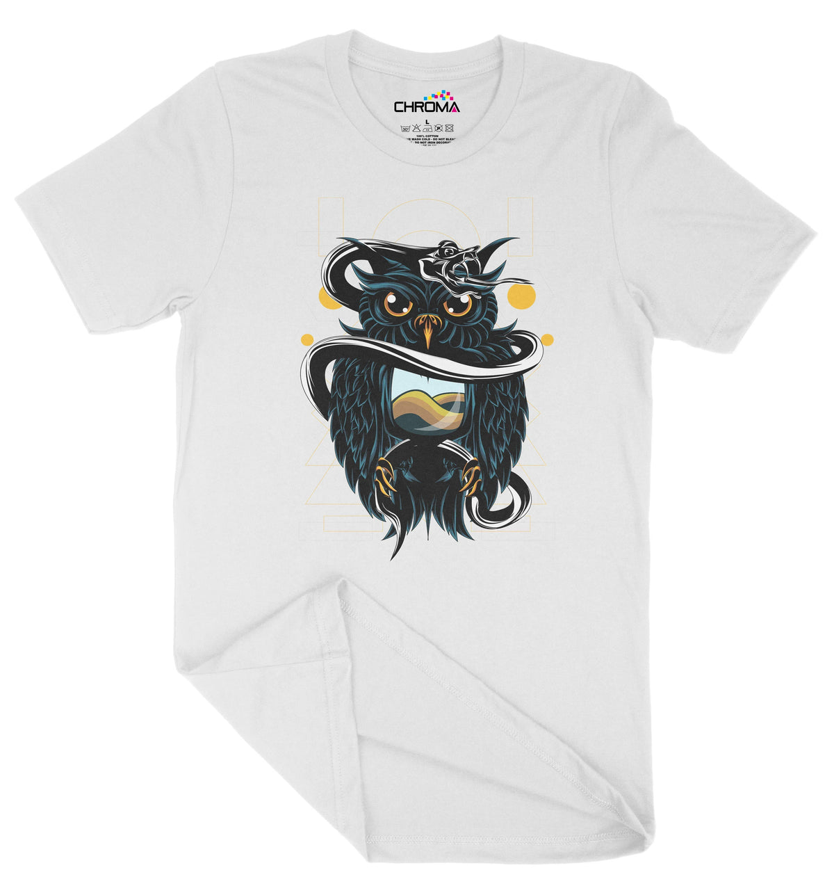 The Owl God Unisex Adult T-Shirt | Premium Quality Streetwear Chroma Clothing