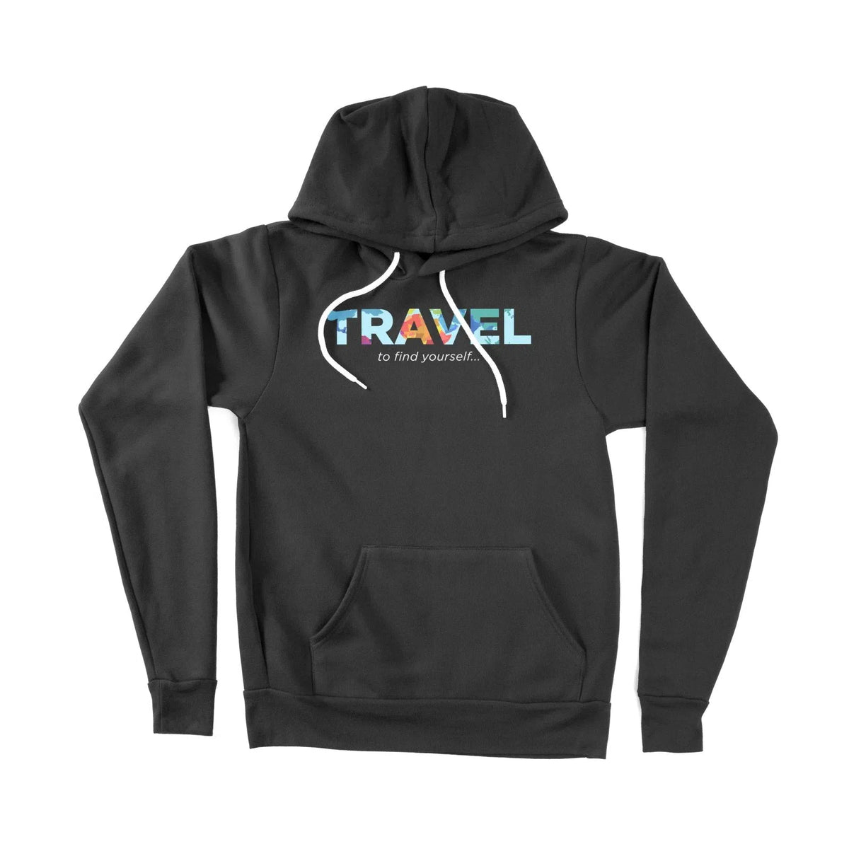 Travel, Find Yourself Unisex Adult Hoodie Chroma Clothing