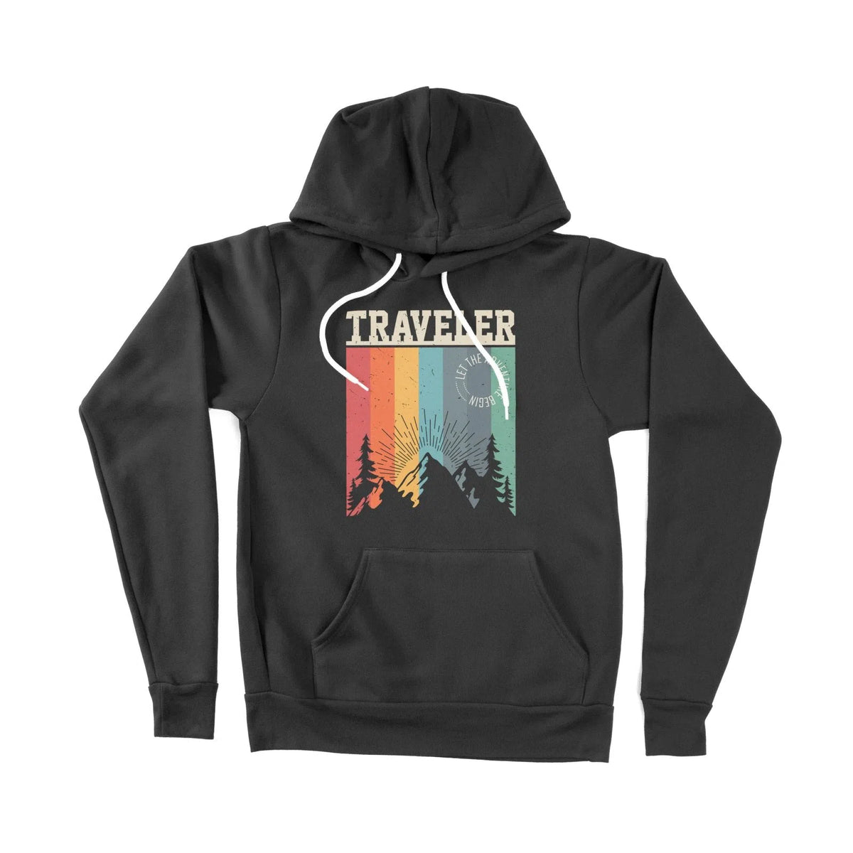 Traveler Adventure Unisex Adult Hoodie Chroma Clothing