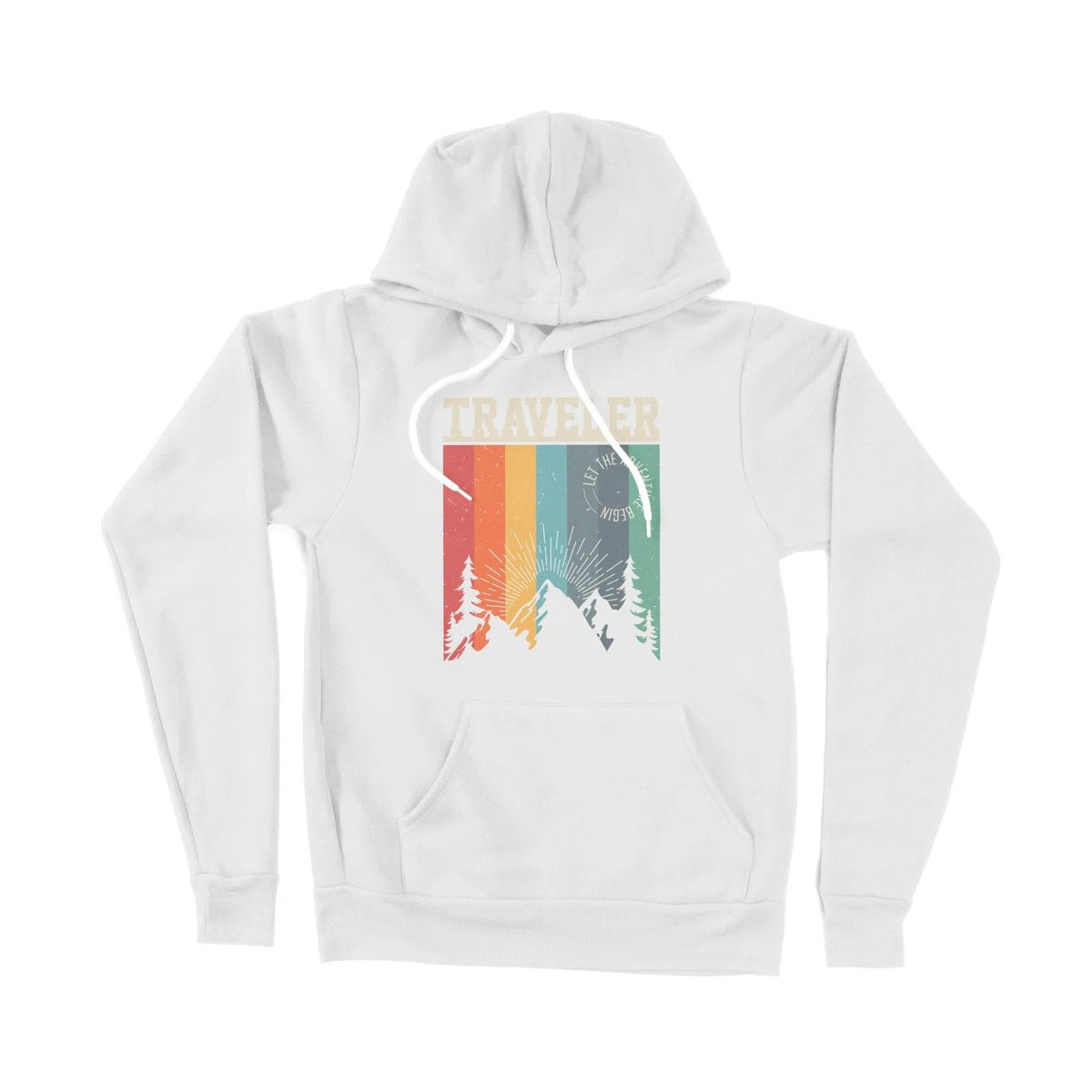 Traveler Adventure Unisex Adult Hoodie Chroma Clothing