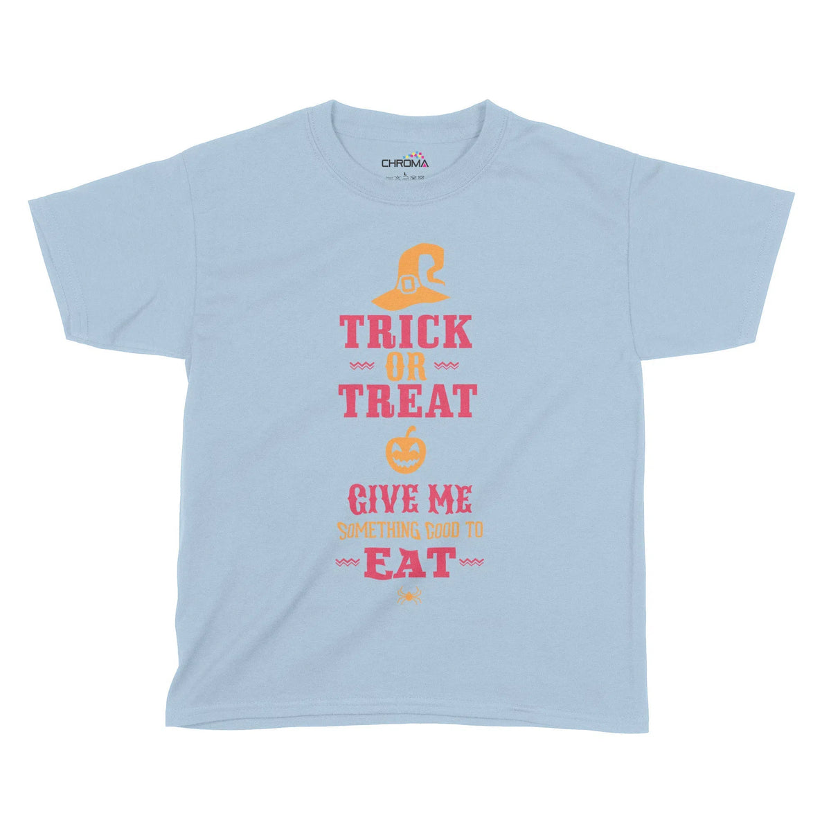 Trick Or Treat Halloween Kids T-Shirt | Premium Halloween Clothing Chroma Clothing