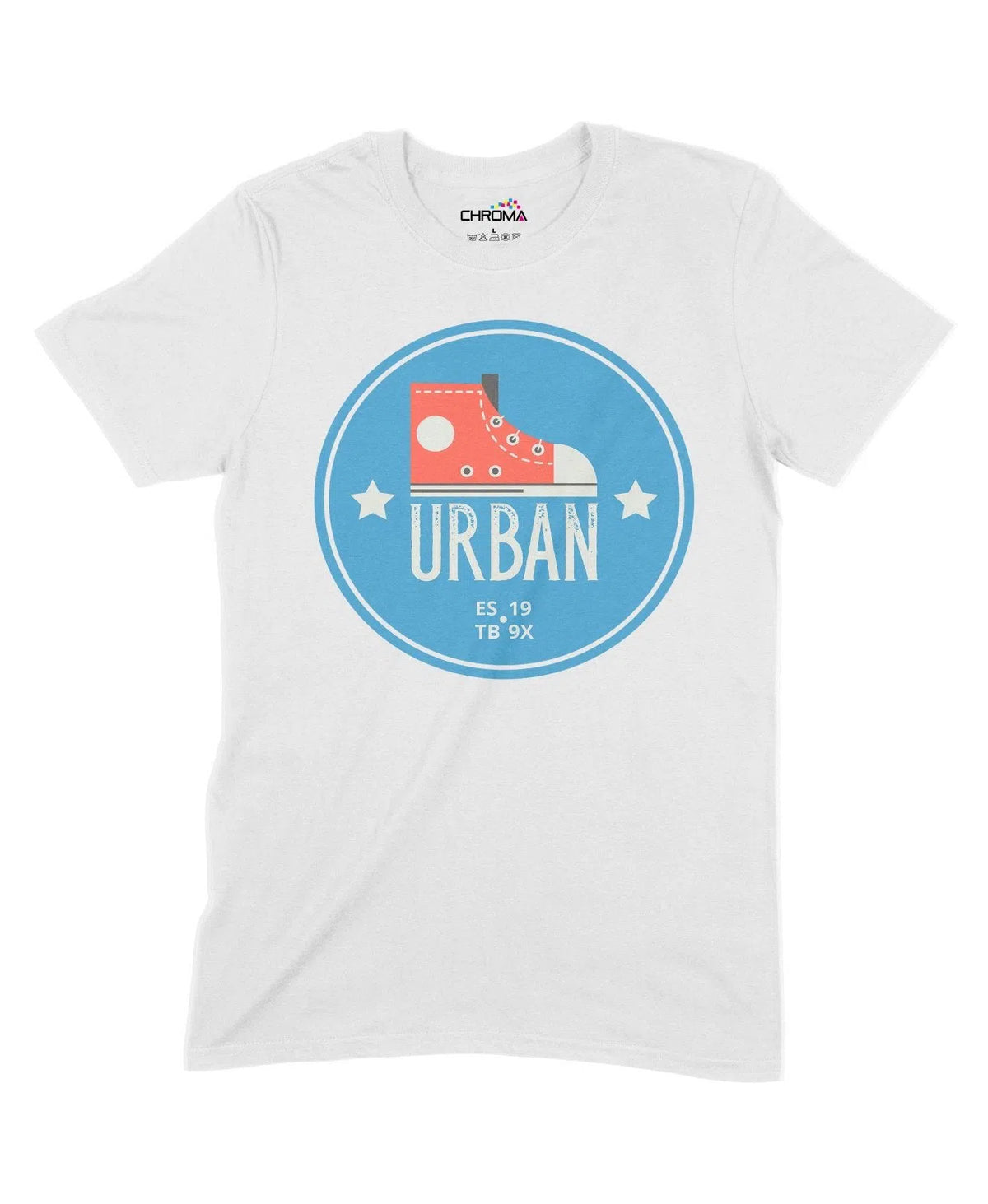 Urban Converse Unisex Adult T-Shirt Chroma Clothing