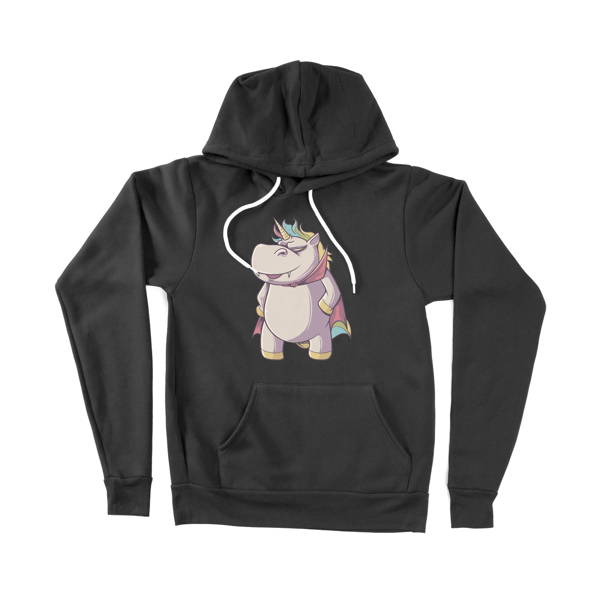 Vampire Unicorn Unisex Adult Pullover Hoodie | Premium Halloween Cloth Chroma Clothing