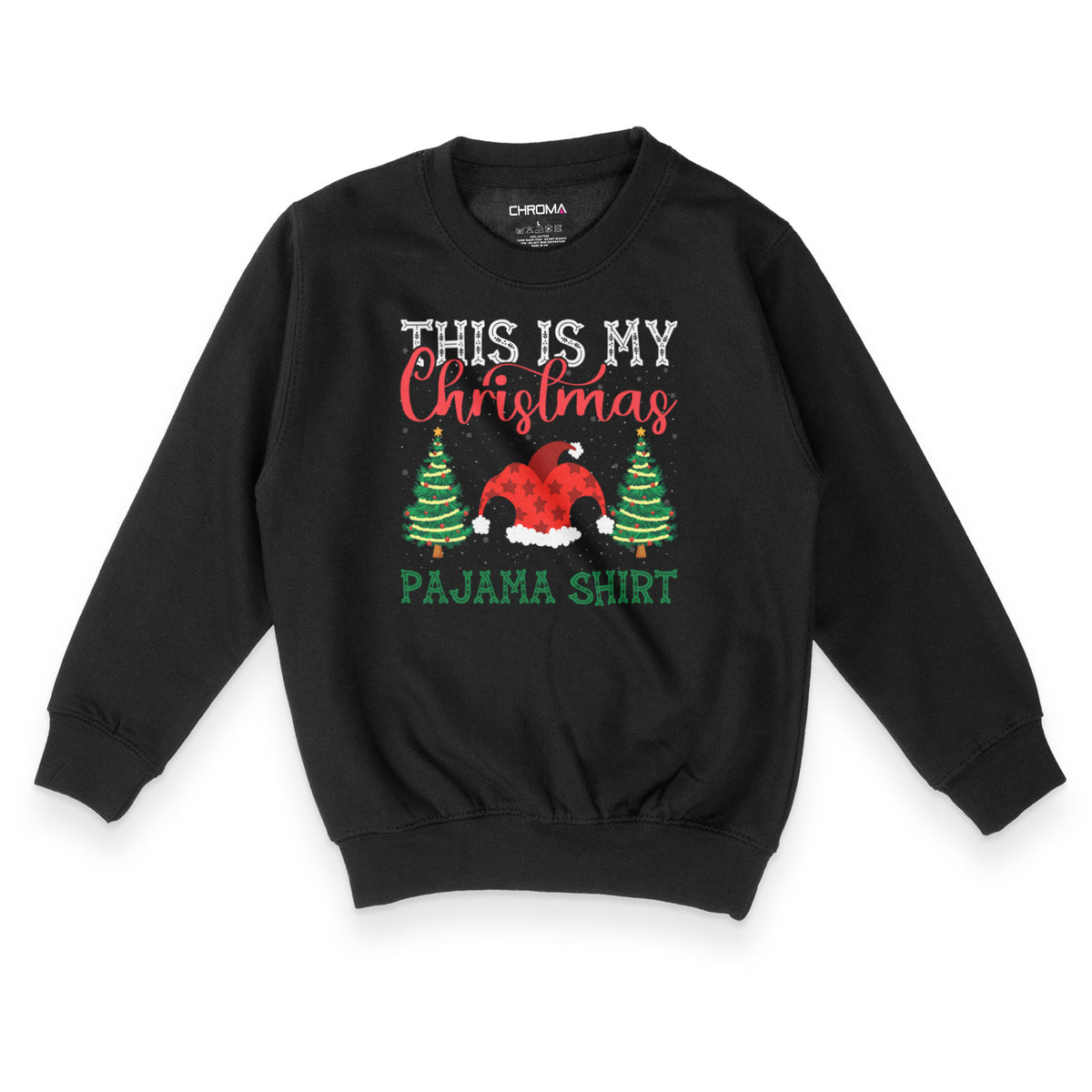 This Is My Christmas Pyjama | Kid's Christmas Sweatshirt Chroma Clothing