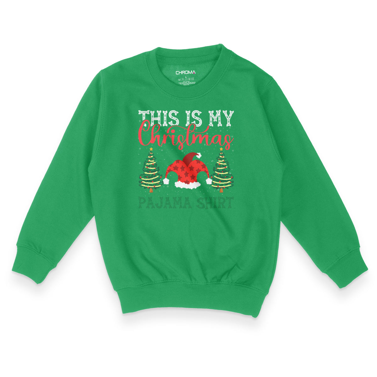 This Is My Christmas Pyjama | Kid's Christmas Sweatshirt Chroma Clothing