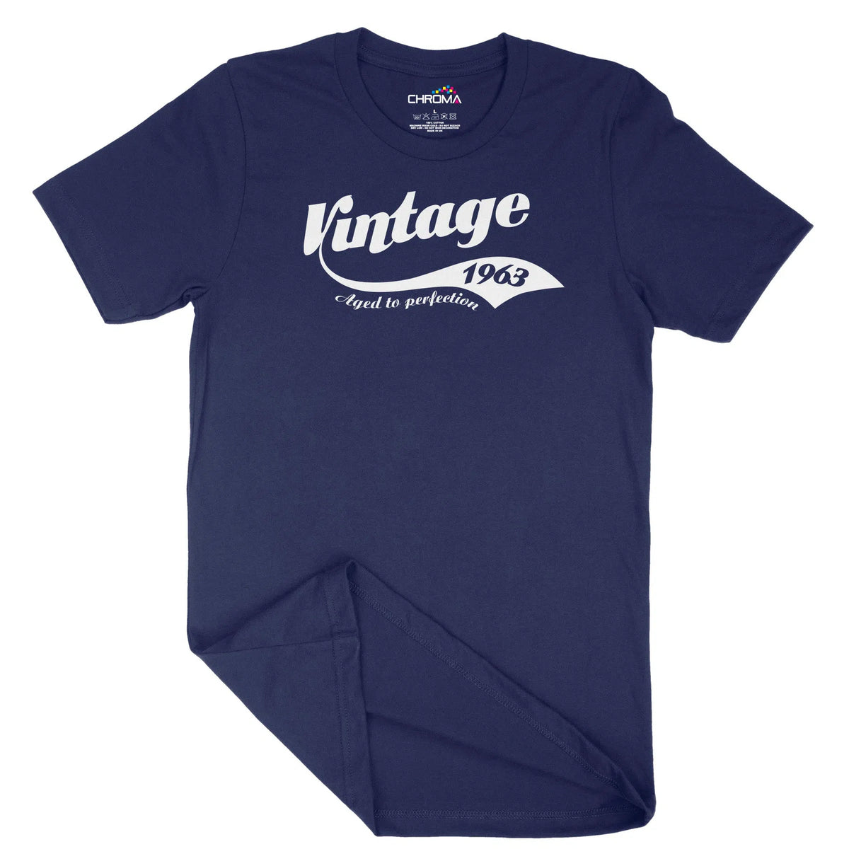 Vintage 1963 Unisex Adult T-Shirt Chroma Clothing