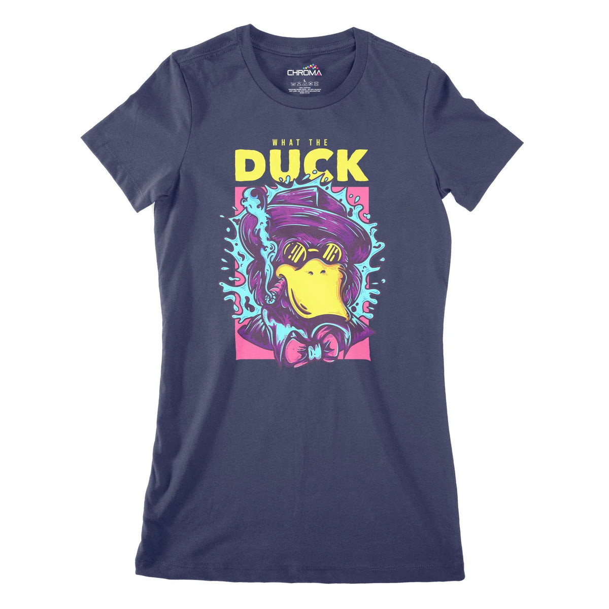 What The Duck Women's Classic Fitted T-Shirt Chroma Clothing